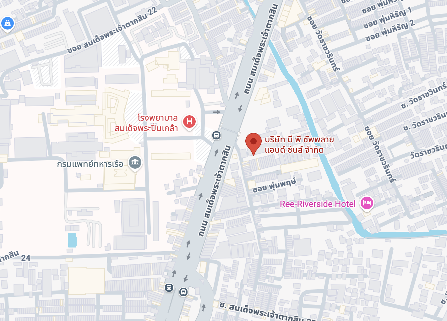 แผนที่บริษัท